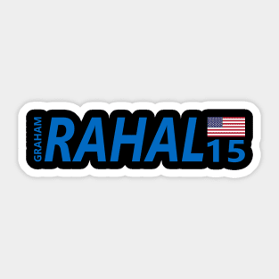 GRAHAM RAHAL 15 Sticker